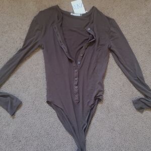 Delicate semi shear body suit
